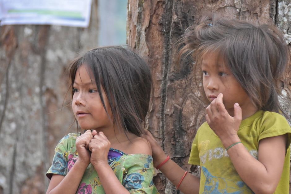 Chepang Children at Chisapani